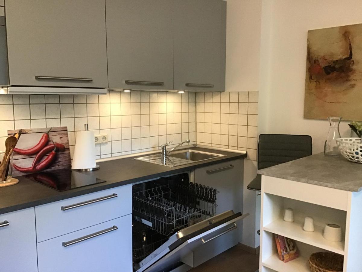Apartment 1 Mit Terrasse Und Pkw-Stellplatz Leverkusen Eksteriør billede
